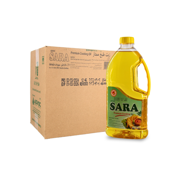 Sara Premium Cooking Oil 1.5 Litre