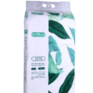 HDB White Soft Single Tissue 2370