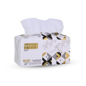 HDB Gold Premium Ultra Soft White Facial Tissue 600