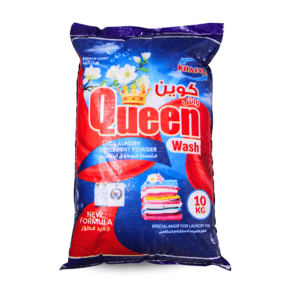 Queen Wash Detergent Powder(10 KG)